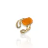Anillo piedra ovalada