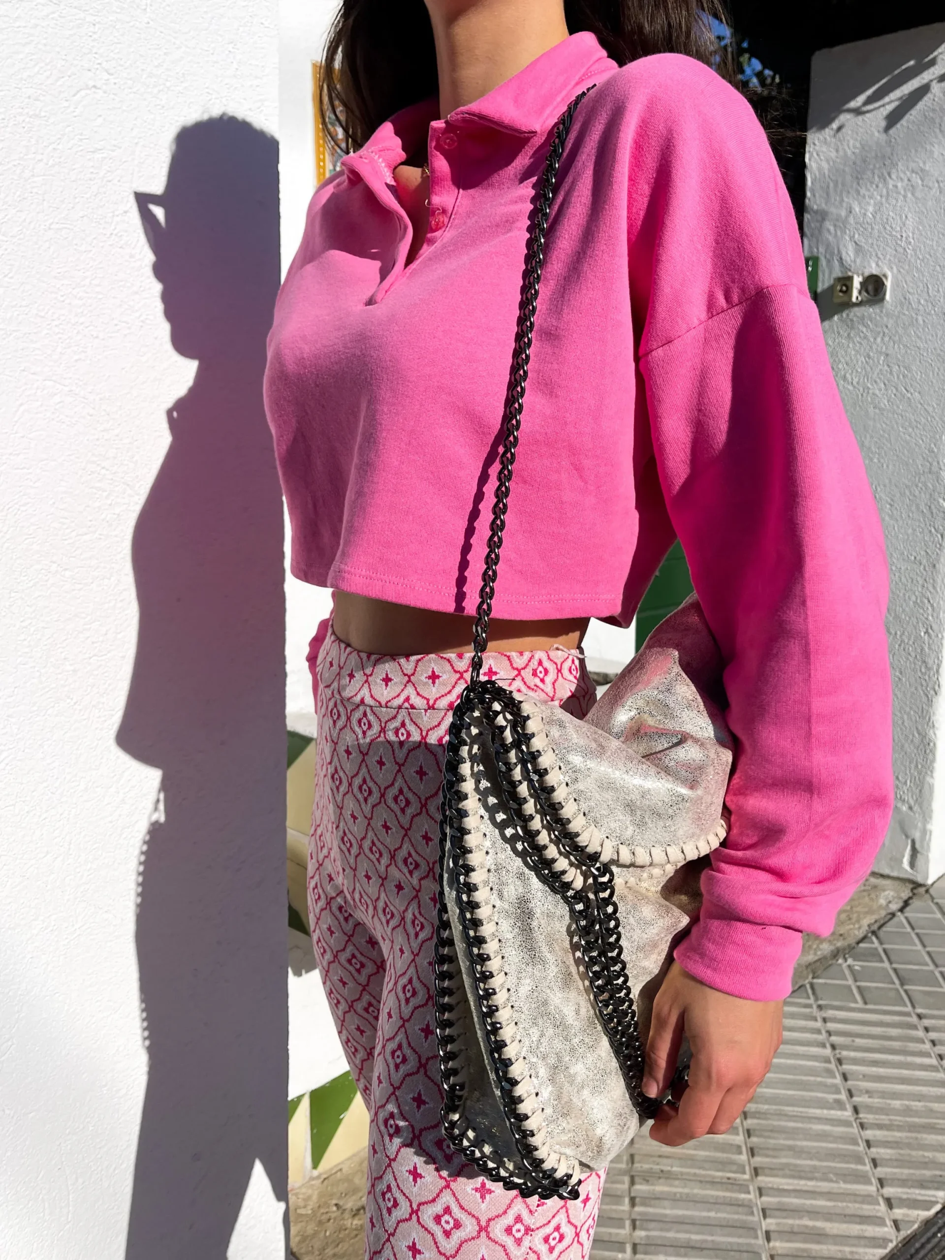 Bolso bag grande dorado