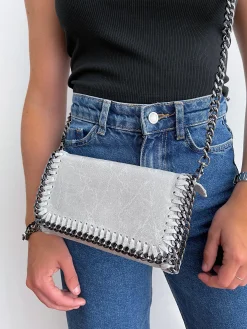Bolso midi piel hielo