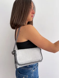 Bolso midi piel hielo