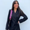 Cadena animal fucsia