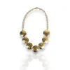 Choker círculos dorados