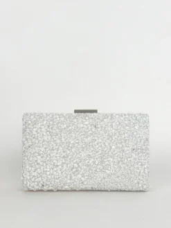 Clutch piedras blanco