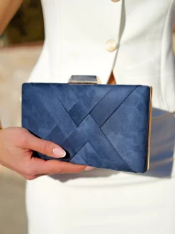Clutch trenzado marino