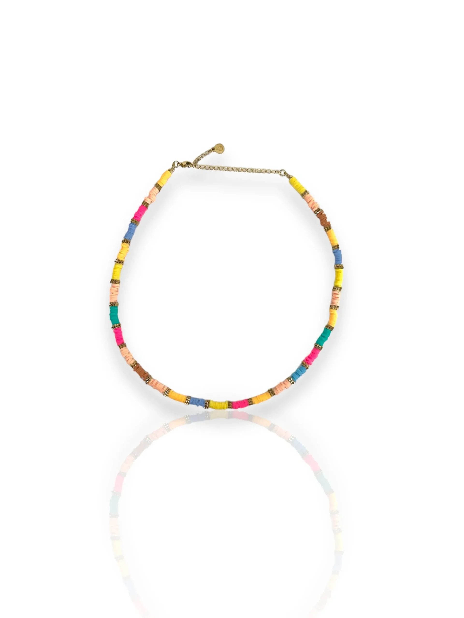 Collar arandelas tropical