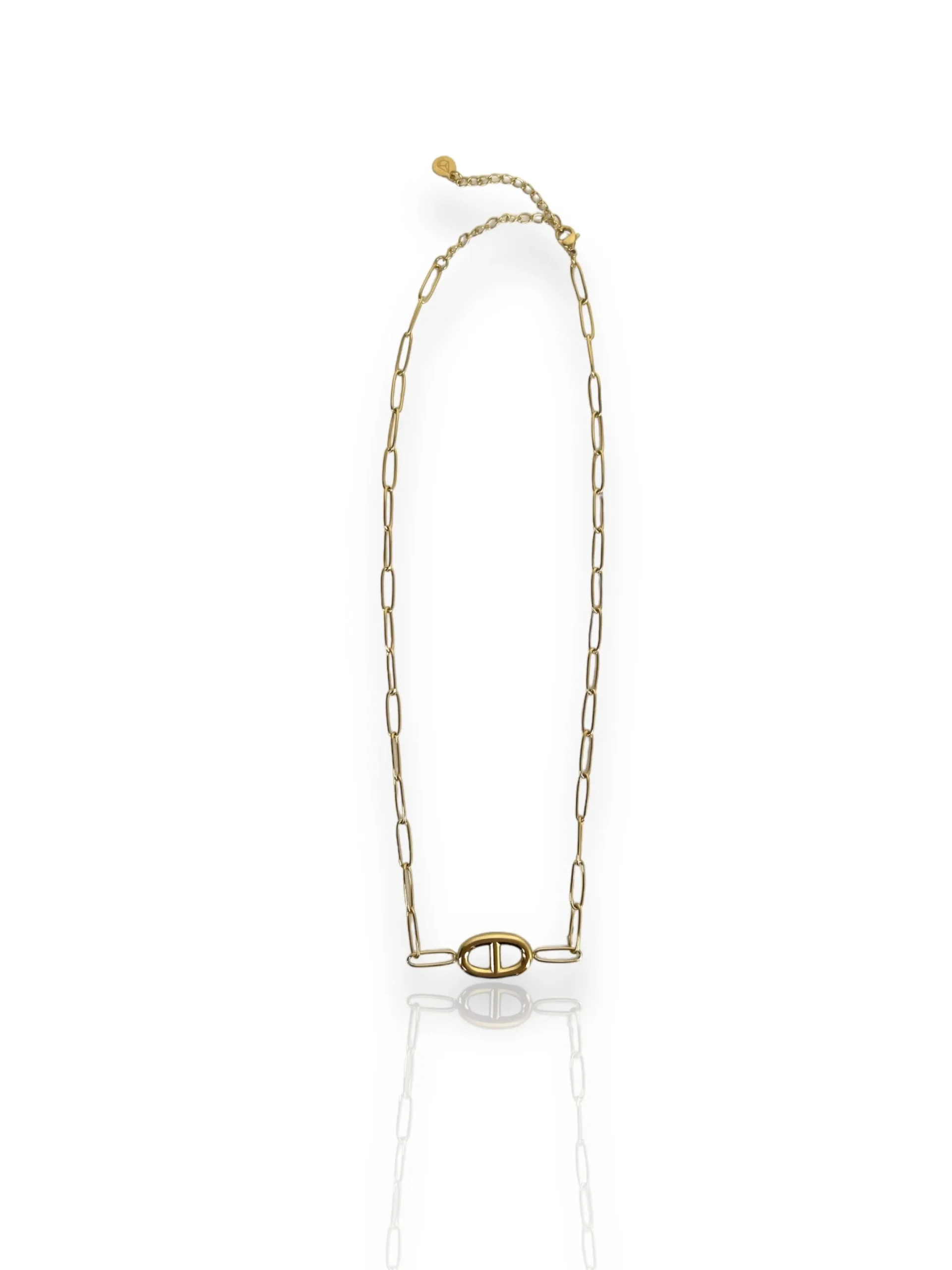 Collar eslabón fino