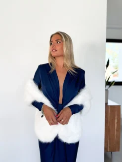 Estola evento pelo blanca