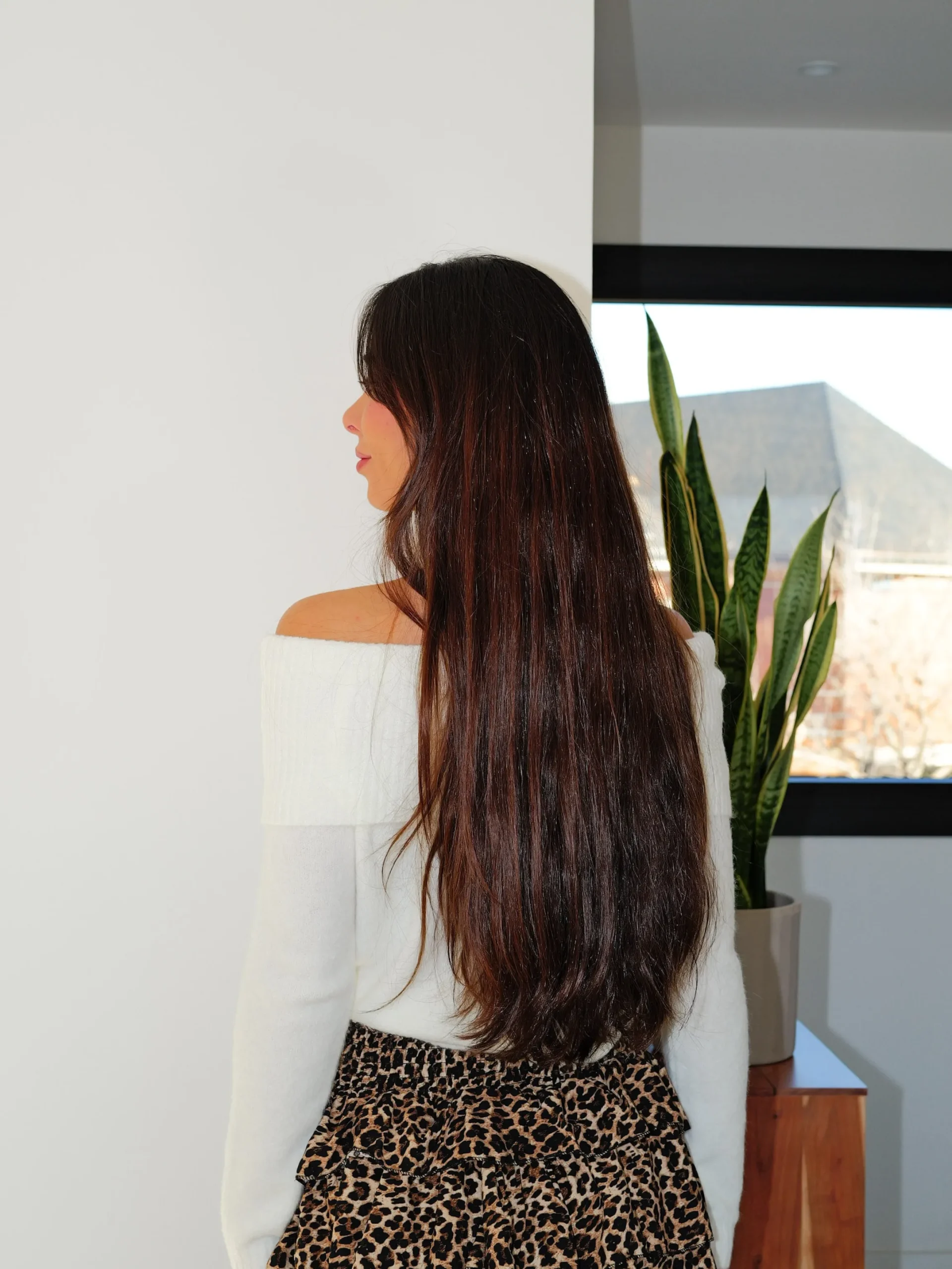 Jersey bardot mangas blanco