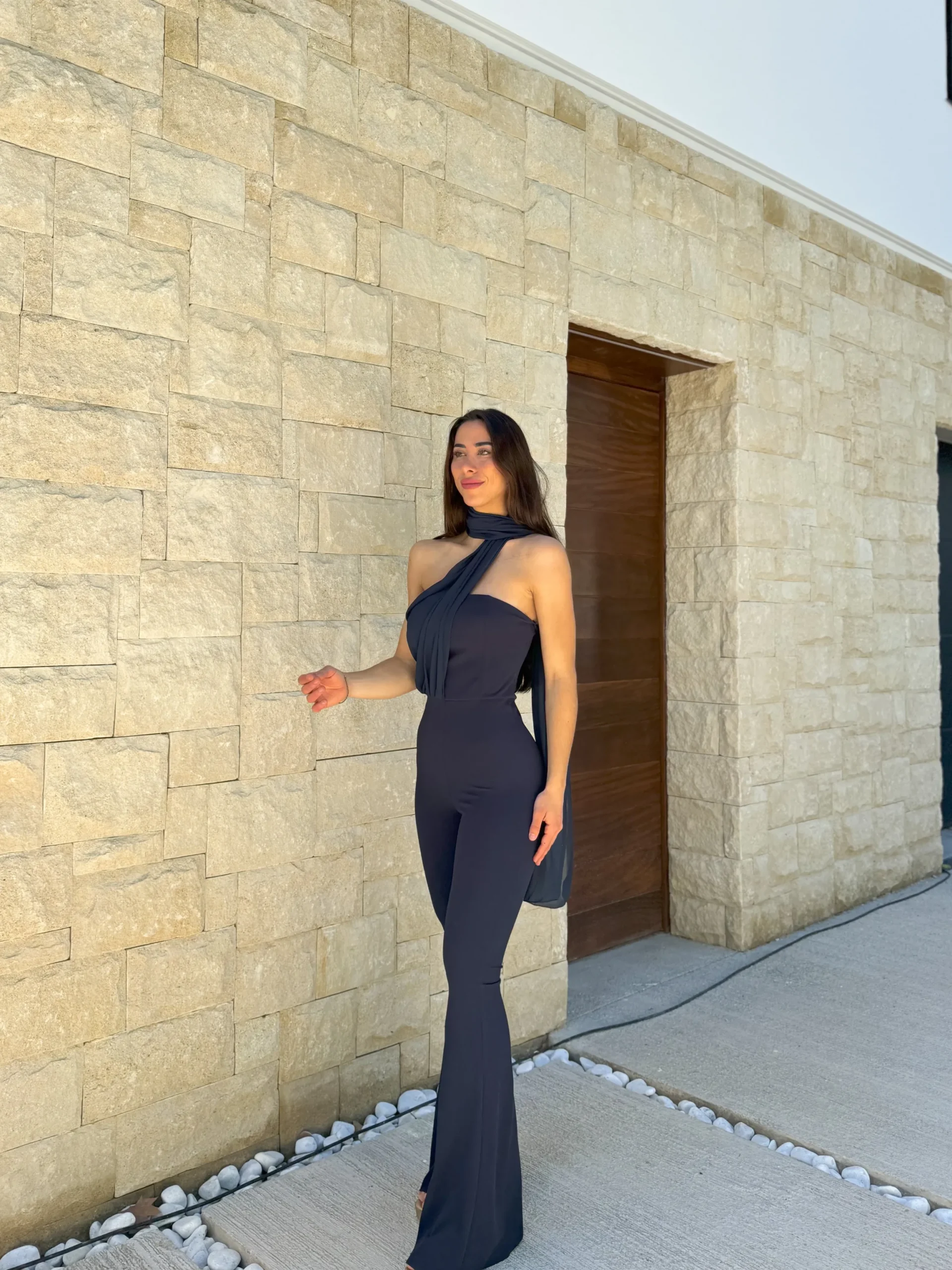 Mono multi tulle marino