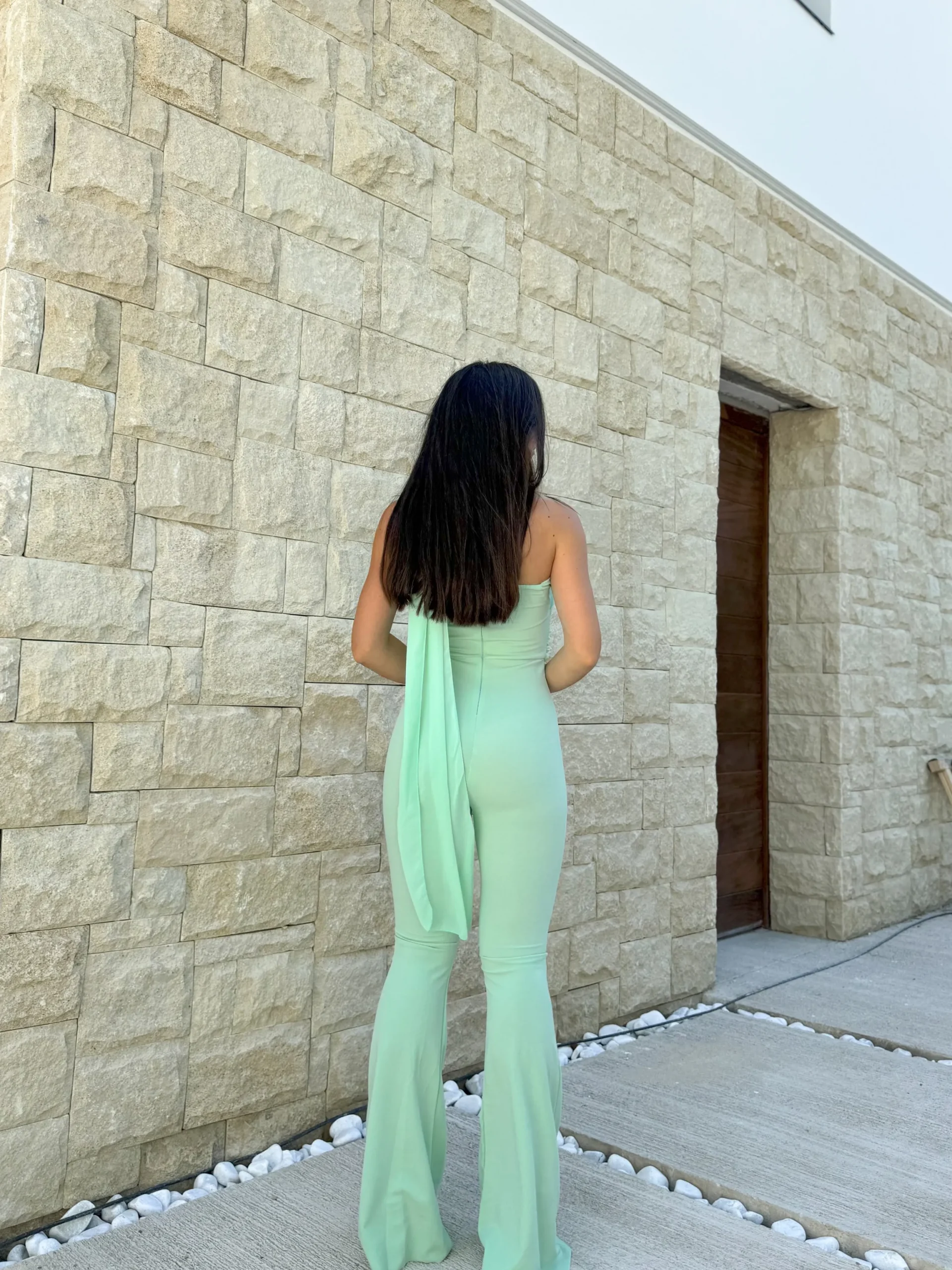 Mono multi tulle menta
