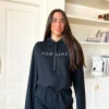 Sudadera Sorellas capucha negro