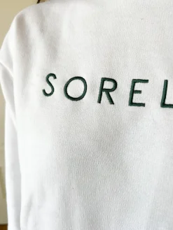 Sudadera Sorellas capucha blanca