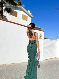 Vestido largo sirena botella